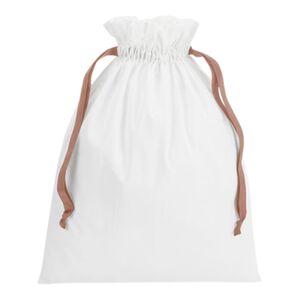 Cotton gift bag with ribbon drawstring Thumbnail
