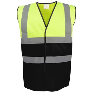 Hi-vis two-tone waistcoat (HVW122) Thumbnail