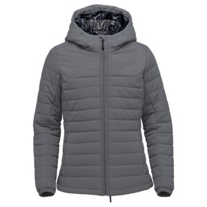 Women’s Nautilus quilted hooded jacket Thumbnail
