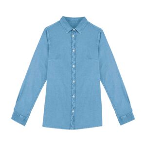 Native Spirit Ladies Washed Long Sleeve Shirt Thumbnail