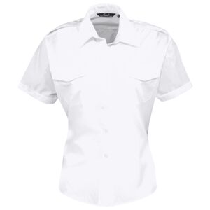 Women's short sleeve pilot blouse Thumbnail