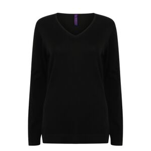 Women's 12 gauge v-neck jumper Thumbnail