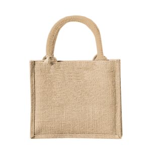 Jute mini gift bag Thumbnail