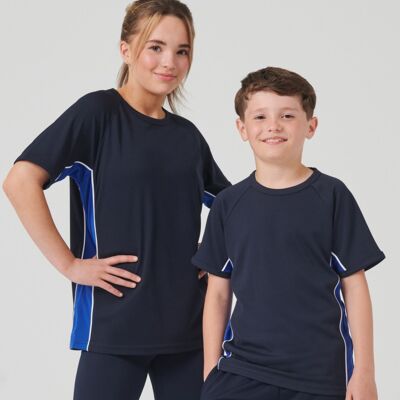 Kids performance panel t-shirt Thumbnail
