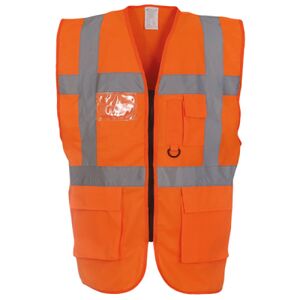Multifunctional executive hi-vis waistcoat (HVW801) Thumbnail