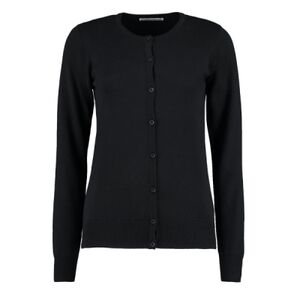 Women's Arundel crew neck cardigan long sleeve (classic fit) Thumbnail