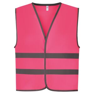 Hi-vis reflective border kids waistcoat (HVW102CH) Thumbnail