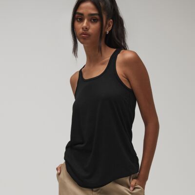 Bella Ladies Flowy Racer Back Tank Top Thumbnail