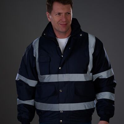 Yoko Hi-Vis Classic Bomber Jacket Thumbnail
