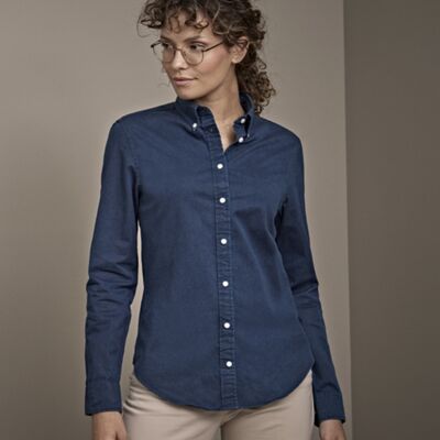 Tee Jays Ladies Long Sleeve Casual Twill Shirt Thumbnail