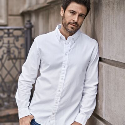 Tee Jays Perfect Long Sleeve Oxford Shirt Thumbnail