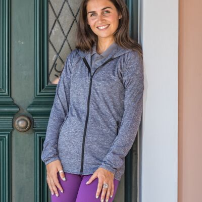 Women's Hooded Tee-Jacket Thumbnail