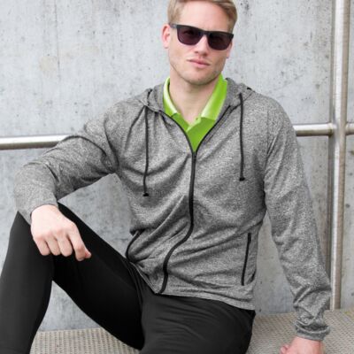 Men's Hooded Tee-Jacket Thumbnail
