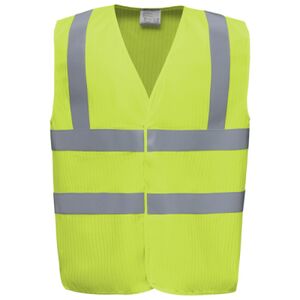 Hi-vis flame-retardant anti-static waistcoat (HVW100ASFR) Thumbnail